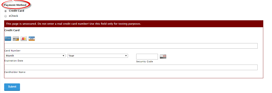 Payment Method