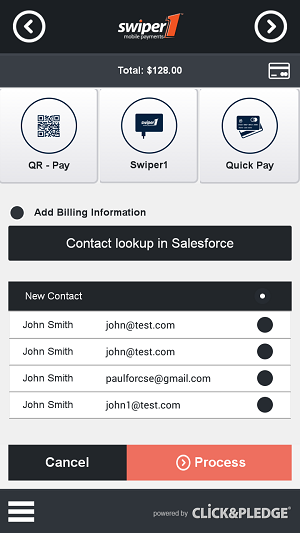 Salesforce Contact Lookup