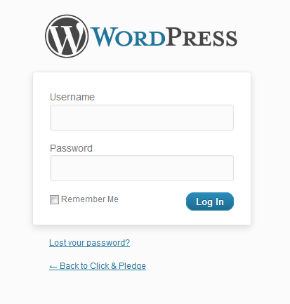 WordPress Login