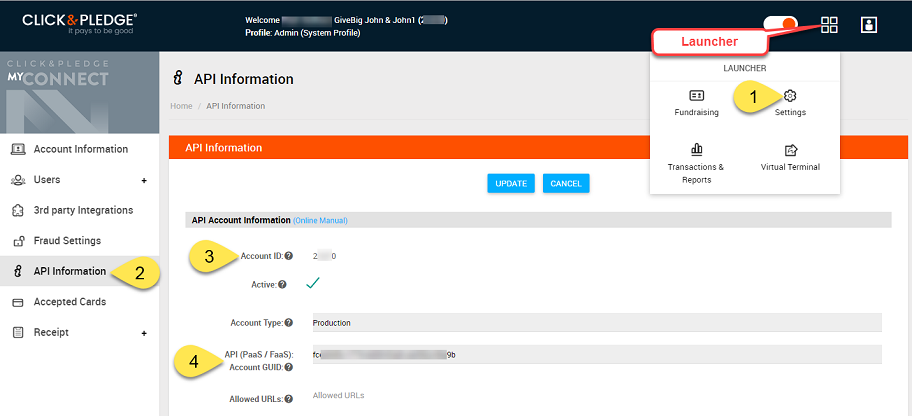 API Information